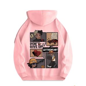 Sweat à capuche surdimensionné d'hiver en coton épais de 450GSM pour hommes, tissu polaire chaud avec impression de logo personnalisé, style décontracté Streetwear - Product Image 2