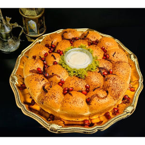 Meilleure qualité plateau en métal argenté plateau à chocolat Design Vintage bonbons au chocolat plateau de service porte-dessert pour fournitures d'hôtel - Product Image 6