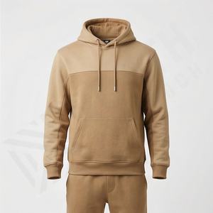 Ensemble de survêtement pour homme en molleton technique OEM, coupe ajustée, marque privée, jogging d'hiver, imprimé uni, deux pièces - Product Image 1