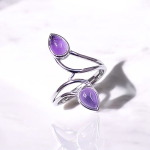 Anillos de Plata de Ley 925 con piedras preciosas naturales, accesorios de joyería fina elegantes, anillos hechos a mano, joyería al por mayor a granel - Product Image 3