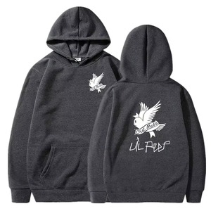 Venta al por mayor de los hombres de diamantes de imitación Sudadera con capucha 100% algodón Digital impreso personalizado invierno sudaderas con capucha - Product Image 3