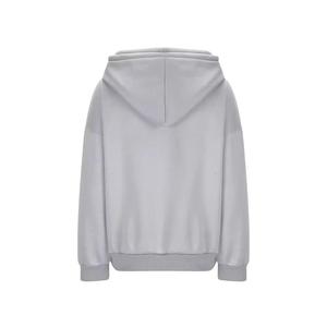 Sudadera con Capucha Corta de Invierno Personalizada para Mujer, Informal, Holgada, de Forro Polar, con Logotipo Frontal, Sudaderas con Capucha y Suéteres - Product Image 2