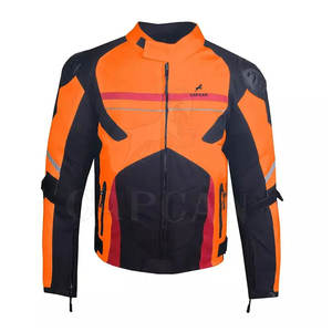 La chaqueta de motocicleta impermeable más Popular para hombres, chaqueta personalizada con cremallera Irregular de Pekín para hombres, chaqueta adecuada para todos los climas - Product Image 1