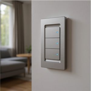 WSG3-G Matter Tuya สวิตช์ติดผนังอัจฉริยะ WIFI 3แก๊งสำหรับบ้านและโรงแรม - Product Image 1