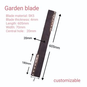 交換用芝刈り機ブレード＆トリマーカッターヘッド、刈払機や園芸工具にユニバーサルフィット - Product Image 6