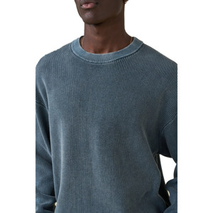 2025 nuevas sudaderas de lavado ácido de moda para hombres, sudadera con cuello redondo para hombres, servicio con diseño personalizado y logotipo - Product Image 3