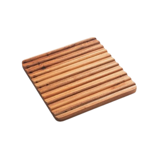 Sous-verres en bois de forme carrée pour la cuisine, dessous de plat, dessous de plat personnalisés, sous-verres pour boissons, sous-verres ronds créatifs - Product Image 4