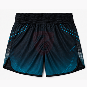 Pantalones Cortos Personalizados de Muay Thai para Boxeo, Kickboxing, Entrenamiento, Gimnasio, para Hombres y Mujeres, Sublimados, para MMA - Product Image 3