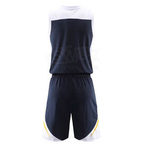 Uniforme de basket-ball sur mesure OEM, design de haute qualité, uniforme de basket-ball pour hommes, taille personnalisée, uniforme de basket-ball - Product Image 3