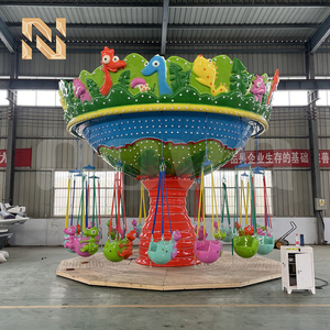 Manège Chaise Volante Dinosaure 16 Places Nova Rides – Vente Directe Usine – Mini Jeu d'Attraction pour Enfants - Product Image 3