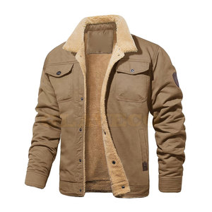 Veste en coton confortable veste d'hiver en coton à bas prix veste en coton teint uni à vendre - Product Image 1