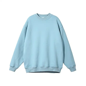 Recién llegado, sudaderas de manga larga para hombre, 100% algodón, patrón sólido, ropa de invierno informal, etiqueta privada personalizada, forro polar de Pakistán - Product Image 6