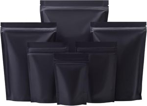 Custom Printed Resealable Stand up Pouches Plastic Food Packaging <strong>Bags</strong> Foil Black <strong>Sealed</strong> <strong>Bag</strong> - Product Image 2