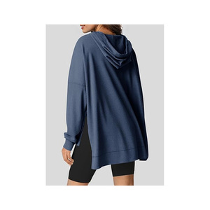 Fabricants de sweats à capuche pour femmes 100% coton surdimensionné sweat à capuche femme de haute qualité - Product Image 4