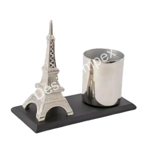 Office Showcase Amazing Eiffel Towel Pen Stand Good Gift For Business At Low Price Best Quality Eco Friendly Pen Holder