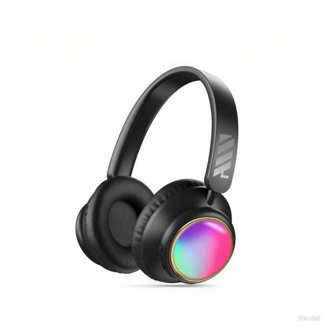 Customizable RGB LED Wireless Headsets HiFi Sound Boom Bass Creative Design Sports Earphones Headphones Featuring Type C
