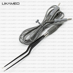 Pinzas Bipolares de Bayoneta LIKAMED Antiadherentes, Estándar Europeo, Longitud 20 cm, Punta de 2 mm, 3 mm, 4 mm, Recubrimiento de Color Negro - Product Image 5