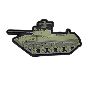 Patch en PVC de qualité supérieure, tissu sergé, fabriqué en usine, léger, logos en relief décorés sur le tissu, disponible à la vente, patch en PVC - Product Image 5