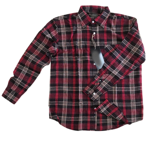 เสื้อเชิ้ตลำลองสไตล์วินเทจสำหรับผู้ชาย, เสื้อผ้าฝ้าย100% คอปกตั้งป้องกันรอยยับ - Product Image 1