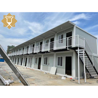 Casa Contenedor Modular de Ensamblaje Rápido, Estructura de Acero, Vivienda Prefabricada con Instalación Rápida para Uso Residencial, Hotelero y Comercial
