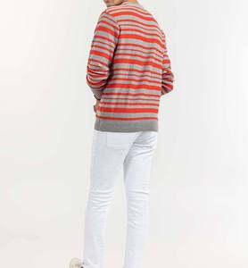 Suéter de invierno personalizable para hombre, suéter con patrón Jacquard, prendas de punto con cuello redondo, suéter con logotipo personalizado de diseñador de algodón - Product Image 1