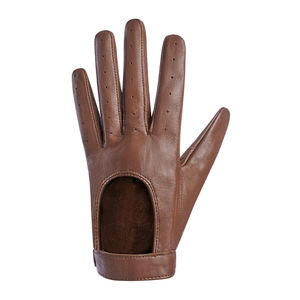Gants de conduite en cuir de vachette personnalisés de haute qualité, doux, pour la saison hivernale, avec fonction tactile pour une utilisation en extérieur - Product Image 4