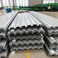Tôle de plancher en acier galvanisé de type ouvert YX51 305 915 pour la construction de dalles de béton à usage intensif