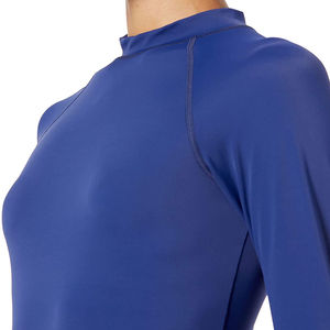 2025 personalizado ligero Slim Fit mujer Rash Guard transpirable y profesional sublimado impreso al por mayor para damas - Product Image 4