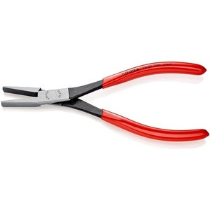 KNIPEX 200mm Straight Tip Mounting Pliers Form 0 <b>Polished</b> with <b>Plastic</b> Coating Knives & Tools - Product Image 4