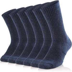 Calcetines de entrenamiento atlético unisex que absorben la humedad, equipo acolchado con algodón peinado, rendimiento transpirable para hombres y mujeres - Product Image 1