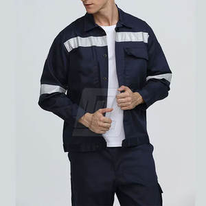 Uniforme de Trabajo Profesional Diseñado para Hombres con Tela Duradera de Alta Comodidad y Protección de Seguridad - Product Image 5