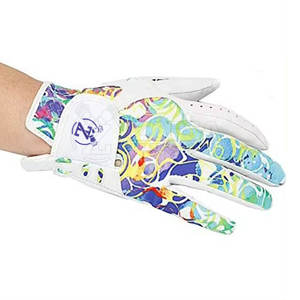 ถุงมือกอล์ฟสำหรับผู้ชายผู้หญิงทำจากหนังนิ่มใส่ฝ่ามือปรับแต่งโลโก้ได้ตามต้องการ - Product Image 2