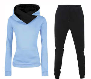 Vêtements décontractés Vente d'usine avec logo personnalisé Survêtement 100% coton respirant pour femmes de grande taille de haute qualité - Product Image 3