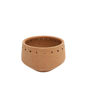 Florero redondo hecho de arcilla decorativa para el hogar, florero acrílico de Color Natural para decoración de jardín y Hotel personalizado - Product Image 6