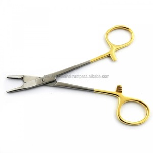 Portaagujas de Sutura Manual Olsen-Hegar de 14 cm, Acero Inoxidable de Alta Calidad, Instrumentos Quirúrgicos Médicos Alemanes, Reutilizables, Clase I - Product Image 3