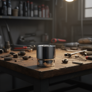 Chiavi a Bussola Cromate con Attacco Quadrato Femmina da 3/8'' e Bussola Esagonale - Categoria Prodotto: Chiavi a Bussola - Product Image 3