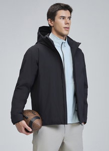 Giacca a Vento da <span class=keywords><strong>Uomo</strong></span> Slim Fit con Colletto Alto e Zip Intera in Poliestere in Offerta per Sport <span class=keywords><strong>Invernali</strong></span> all'Aperto - Product Image 3