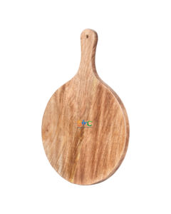 Tabla de servicio de corte de madera Natural, picadora de madera con mango para restaurante o casa - Product Image 5