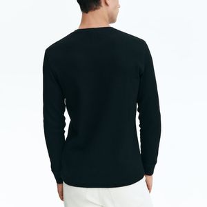 เสื้อลำลองผู้ชายน้ำหนักเบาเสื้อสำหรับผู้ใหญ่สีล้วน - Product Image 1