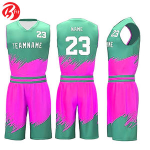 Uniforme de basket-ball de qualité supérieure entièrement impression par sublimation ensembles d'uniformes de vêtements de sport ensembles de vêtements de basket-ball respirants pour adultes - Product Image 5