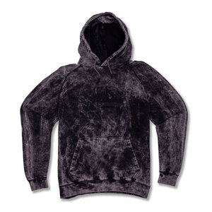 2025 Sudaderas con capucha de lavado ácido hechas a medida Invierno Cálido Patrón sólido Cuello con capucha Precio - Product Image 1