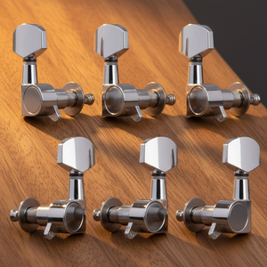 Manopole per Chitarra Elettrica Completamente Chiuse in Lega di Zinco, Piroli di Accordatura per Strumenti Musicali - Product Image 3