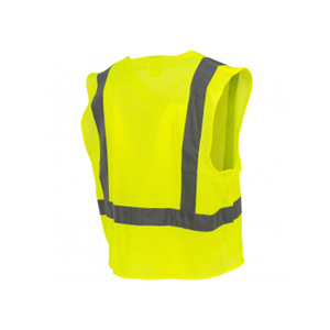 Chaleco reflectante de seguridad personalizado de 120Gsm, solución de ropa reflectante, chaqueta de seguridad de color personalizada de alta visibilidad - Product Image 2