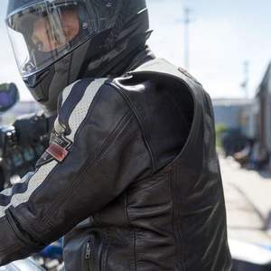 Chaqueta de Cuero Harley Davidson Command para Hombre - Product Image 3