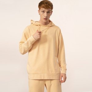 Sudadera con capucha lavada con ácido en blanco al por mayor personalizada 600 Gsm algodón pesado sudaderas con capucha fabricante pulóver sudaderas con capucha desgastadas con logotipo - Product Image 3