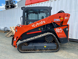 Chargeur compact KUBOTA SVL75-2 de haute qualité, moteur diesel unique, chargeur frontal, composants de roulement de base, chargeur sur chenilles - Product Image 2