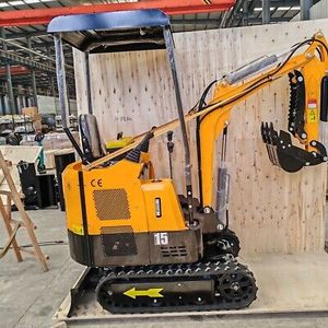 Mini-excavatrice sur chenilles HT12 HT18 avec bras pivotant et deux vitesses (haute et basse) à vendre - Product Image 6