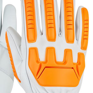 Gants de conduite en cuir de chèvre 100% à vente chaude, doublure en Kevlar TPR anti-impact niveau 5-7, gants en cuir à doigts complets sur mesure - Product Image 5