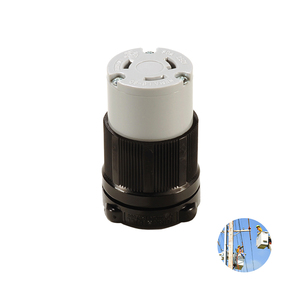 Conector de bloqueo para máquina de prensado en caliente, Conector de alta calidad NEMA L6-30C 30A 250V - Product Image 2