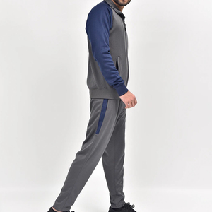 Veste de course personnalisée pantalon vêtements de sport activité de plein air survêtement coton polyester coupe ajustée ensemble de survêtement pour hommes - Product Image 4